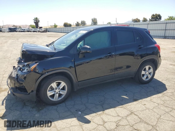 2020 Chevrolet Trax LS with VIN 3GNCJKSB6LL207799, listed as a Copart auction lot 57109275 with 83,190 mi miles and Salvage title. Bid and sale history available at DreamBid. Image 1.