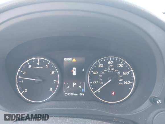2020 Mitsubishi Outlander ES with VIN JA4AZ3A33LZ026557, listed as a IAAI auction lot 41792090 with 57,338 mi miles and . Bid and sale history available at DreamBid. Image 7.