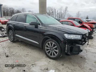 2018 Audi Q7 Premium Plus with VIN WA1LAAF79JD016464, listed as a Copart auction lot 47209845 with 82,447 mi miles and Clean Title. Bid and sale history available at carsss.com. Image 4.