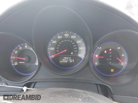 2007 Acura TL with VIN 19UUA662X7A001351, listed as a IAAI auction lot 41867038 with 180,214 mi miles. Bid and sale history available at carsss.com. Image 7.