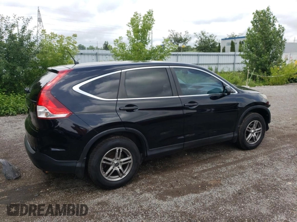 2012 Honda CR-V LX with VIN 2HKRM3H37CH001956, listed as a Copart auction lot 63913895 with 267,588 mi miles and Clean title. Bid and sale history available at DreamBid. Image 3.