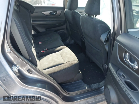 2015 Nissan Rogue SL with VIN 5N1AT2MV3FC752646, listed as a IAAI auction lot 41038720 with 74,490 mi miles and . Bid and sale history available at carsss.com. Image 8.