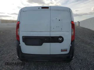2017 Ram ProMaster City Cargo Tradesman with VIN ZFBERFAB8H6E48337, listed as a Copart auction lot 74839074 with 123,702 mi miles and Clean Title. Bid and sale history available at DreamBid. Image 6.