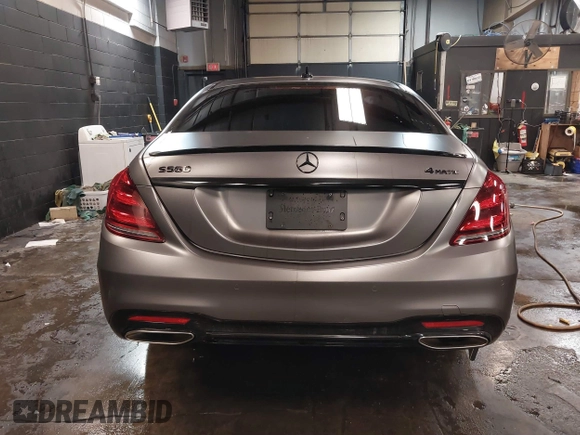 2019 Mercedes-Benz S 560 with VIN WDDUG8GB6KA457322, listed as a IAAI auction lot 41579027 with 34,312 mi miles and . Bid and sale history available at DreamBid. Image 16.