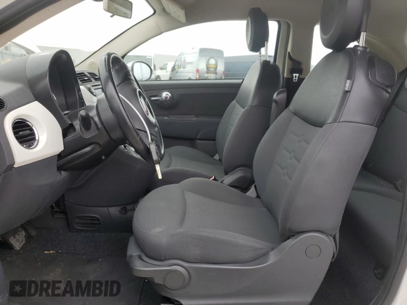 2013 FIAT 500 Pop with VIN 3C3CFFAR7DT736443, listed as a Copart auction lot 45006825 with 123,295 mi miles and Clean title. Bid and sale history available at DreamBid. Image 7.