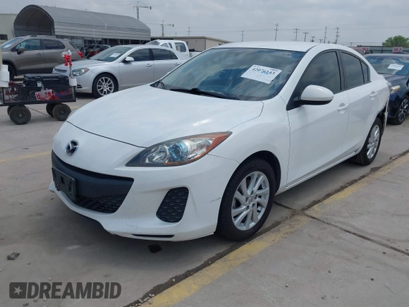 2012 Mazda 3 i Touring with VIN JM1BL1V72C1677190, listed as a IAAI auction lot 42076143 with 162,192 mi miles and . Bid and sale history available at DreamBid. Image 2.