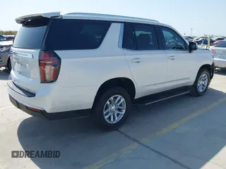 2023 Chevrolet Tahoe LT z VIN 1GNSKNKD3PR313606, wystawiony jako IAAI lot #41829552 z przebiegiem 35 713 mil mil oraz . Historia ofert i sprzedaży dostępna na DreamBid. Obrazek 4.