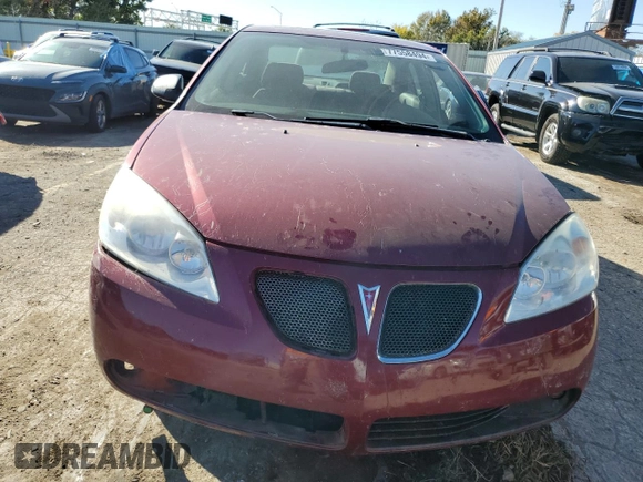 2005 Pontiac G6 with VIN 1G2ZG528054173847, listed as a Copart auction lot 77558494 with 84,527 mi miles and Salvage Title. Bid and sale history available at carsss.com. Image 5.
