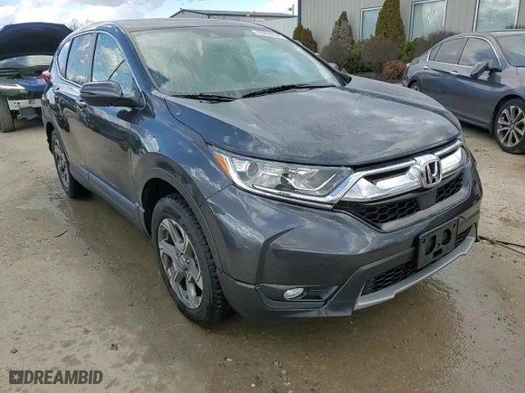 2019 Honda CR-V EX-L with VIN 5J6RW2H88KL021993, listed as a Copart auction lot 46496295 with 37,646 mi miles and Salvage Title. Bid and sale history available at carsss.com. Image 14.