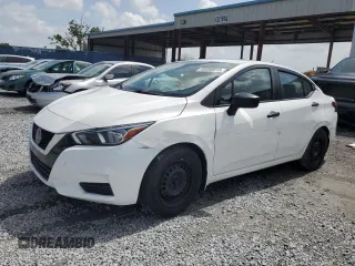 2021 Nissan Versa S with VIN 3N1CN8DV1ML856969, listed as a Copart auction lot 60080015 with 62,714 mi miles and Salvage title. Bid and sale history available at DreamBid. Image 1.
