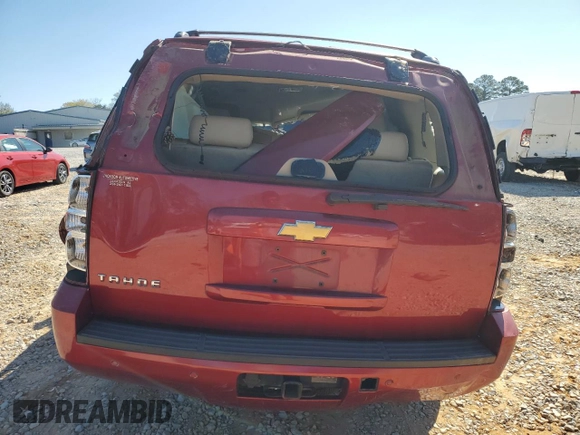 2013 Chevrolet Tahoe LT with VIN 1GNSCBE01DR211592, listed as a Copart auction lot 49679525 with 175,845 mi miles and Salvage title. Bid and sale history available at DreamBid. Image 6.