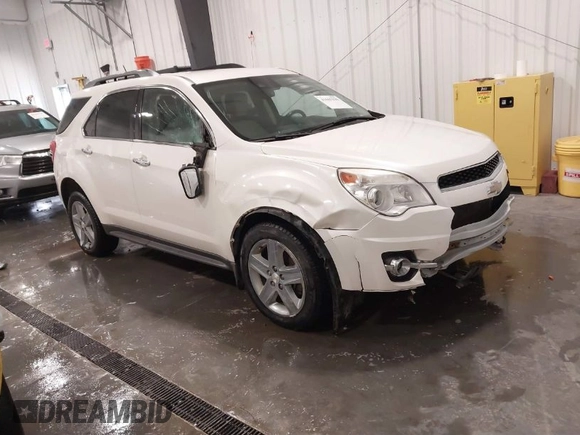 2015 Chevrolet Equinox LTZ with VIN 1GNALDEK1FZ106353, listed as a IAAI auction lot 41665296 with 257,617 mi miles. Bid and sale history available at carsss.com. Image 1.