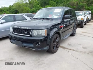 2013 Land Rover Range Rover Sport SC with VIN SALSH2E49DA767430, listed as a IAAI auction lot 42122006 with 112,868 mi miles. Bid and sale history available at carsss.com. Image 2.