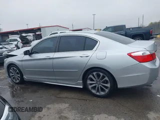 2014 Honda Accord Sport with VIN 1HGCR2F58EA093158, listed as a IAAI auction lot 41597368 with 121,990 mi miles and . Bid and sale history available at DreamBid. Image 14.