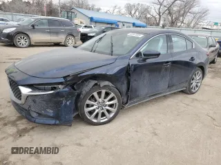2020 Mazda 3 Premium with VIN JM1BPBEM1L1167011, listed as a Copart auction lot 43347025 with Not Provided miles and Salvage Title. Bid and sale history available at DreamBid. Image 1.
