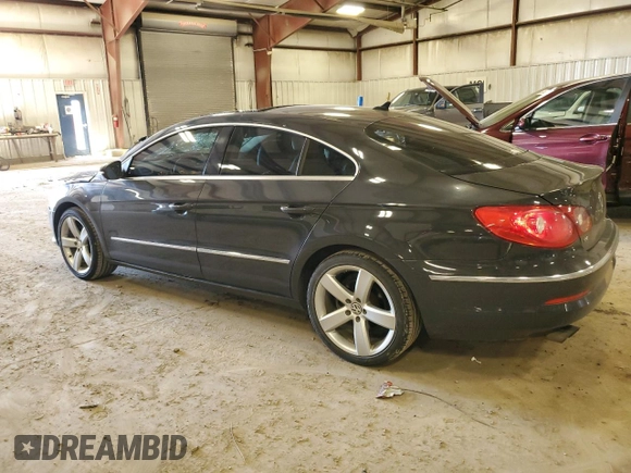 2012 Volkswagen CC Lux Plus with VIN WVWHP7AN1CE508843, listed as a Copart auction lot 51503135 with 162,917 mi miles and Clean title. Bid and sale history available at DreamBid. Image 2.