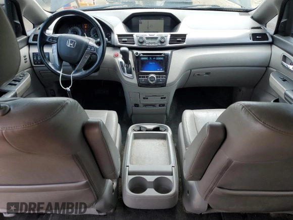 2015 Honda Odyssey Touring Elite with VIN 5FNRL5H9XFB058805, listed as a Copart auction lot 60433785 with 148,320 mi miles and Clean title. Bid and sale history available at DreamBid. Image 8.