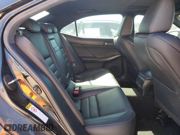 2016 Lexus IS with VIN JTHBE1D2XG5024667, listed as a Copart auction lot 46713745 with 115,178 mi miles and Salvage Title. Bid and sale history available at carsss.com. Image 10.