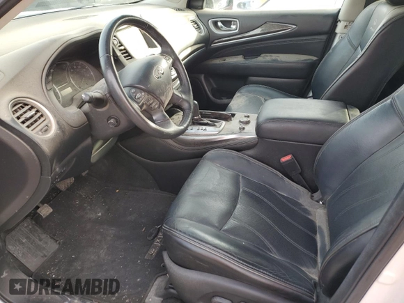 2013 Infiniti JX35 with VIN 5N1AL0MM4DC350935, listed as a Copart auction lot 82236654 with 87,241 mi miles and Salvage Title. Bid and sale history available at carsss.com. Image 7.