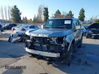 2024 Lexus GX with VIN JTJTBCDX5R5025053, listed as a IAAI auction lot 41288607 with 808 mi miles. Bid and sale history available at carsss.com. Image 2.