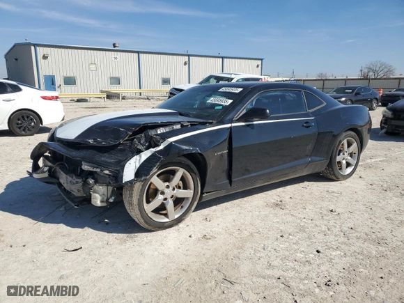2013 Chevrolet Camaro LT with VIN 2G1FC1E31D9178191, listed as a Copart auction lot 45695935 with 127596 miles and Salvage Title. Bid and sale history available at carsss.com. Image 1.