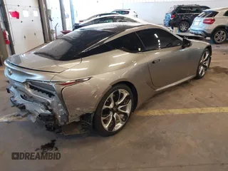 2019 Lexus LC with VIN JTHHP5AY2KA006295, listed as a IAAI auction lot 41663648 with 38,483 mi miles. Bid and sale history available at carsss.com. Image 4.