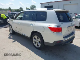 2012 Toyota Highlander Limited with VIN 5TDDK3EH7CS142066, listed as a IAAI auction lot 42573030 with 169,372 mi miles and . Bid and sale history available at DreamBid. Image 3.