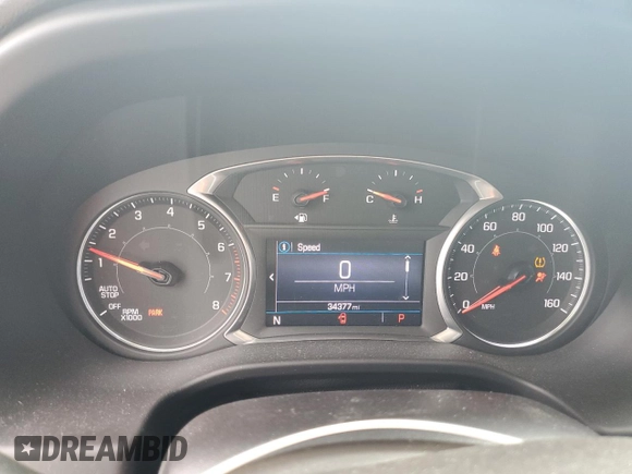2022 GMC Acadia SLE with VIN 1GKKNKL44NZ128477, listed as a Copart auction lot 56884395 with 34,377 mi miles and Non repairable. Bid and sale history available at DreamBid. Image 9.