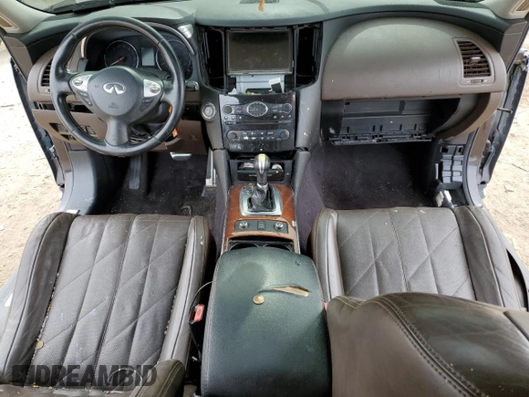 2011 Infiniti FX with VIN JN8AS1MW1BM735041, listed as a Copart auction lot 43363084 with Not Provided miles and Salvage Title. Bid and sale history available at DreamBid. Image 8.