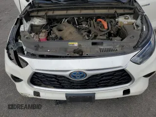 2021 Toyota Highlander Hybrid LE with VIN 5TDBBRCH2MS520387, listed as a Copart auction lot 54453245 with 81,505 mi miles and Salvage title. Bid and sale history available at DreamBid. Image 12.