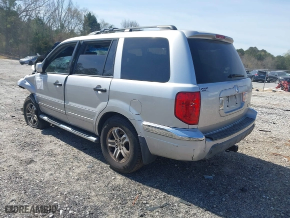 2005 Honda Pilot EX-L with RES with VIN 5FNYF18655B001847, listed as a IAAI auction lot 41874878 with 1 mi miles. Bid and sale history available at carsss.com. Image 3.