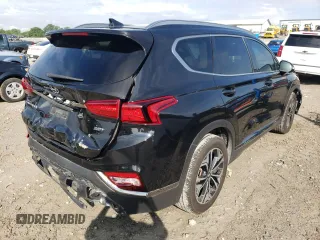 2019 Hyundai Santa Fe Limited with VIN 5NMS53AA9KH118084, listed as a Copart auction lot 55463582 with 65,418 mi miles. Bid and sale history available at carsss.com. Image 4.