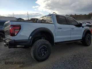 2024 Ford F-150 Raptor with VIN 1FTFW1RJ2RFA41606, listed as a Copart auction lot 75980754 with 3,905 mi miles and Salvage Title. Bid and sale history available at DreamBid. Image 3.
