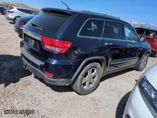 2012 Jeep Grand Cherokee Overland with VIN 1C4RJFCG5CC298516, listed as a Copart auction lot 53164465 with 232,575 mi miles and Clean Title. Bid and sale history available at carsss.com. Image 3.