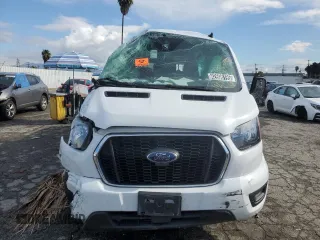2023 Ford Transit Passenger XL with VIN 1FBAX2YG6PKA93557, listed as a Copart auction lot 42606195 with Not Provided miles and Non Repairable. Bid and sale history available at DreamBid. Image 5.
