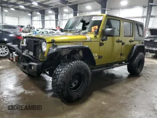 2007 Jeep Wrangler Unlimited X with VIN 1J4GB39177L184300, listed as a Copart auction lot 45992015 with Not provided miles and Non repairable. Bid and sale history available at DreamBid. Image 1.
