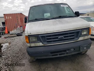 2005 Ford Econoline Cargo with VIN 1FTNE24W65HA27665, listed as a Copart auction lot 43280475 with Not Provided miles and Clean Title. Bid and sale history available at carsss.com. Image 5.