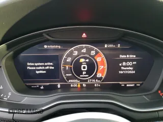 2018 Audi S4 Premium Plus with VIN WAUB4AF47JA117029, listed as a Copart auction lot 76617824 with 49,000 mi miles and Salvage Title. Bid and sale history available at carsss.com. Image 9.