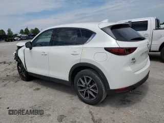 2018 Mazda CX-5 Grand Touring with VIN JM3KFBDM7J0302037, listed as a Copart auction lot 63021845 with Not provided miles and Salvage title. Bid and sale history available at DreamBid. Image 2.