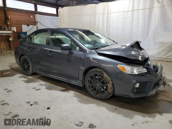 2021 Subaru WRX Premium with VIN JF1VA1C69M9802188, listed as a Copart auction lot 48351315 with 45,754 mi miles and Salvage Title. Bid and sale history available at carsss.com. Image 4.