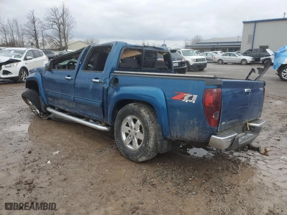 2012 Chevrolet Colorado LT w/2LT with VIN 1GCHTDFE7C8151864, listed as a Copart auction lot 84805394 with 0 mi miles and Salvage Title. Bid and sale history available at carsss.com. Image 2.