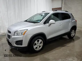 2015 Chevrolet Trax LT with VIN 3GNCJRSB3FL176881, listed as a Copart auction lot 49375095 with 59,060 mi miles and Salvage Title. Bid and sale history available at carsss.com. Image 1.