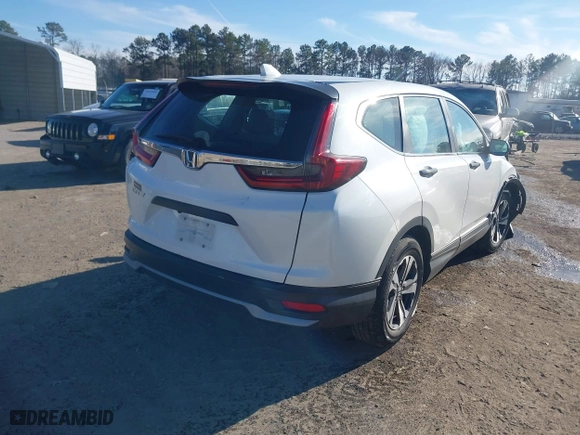 2021 Honda CR-V LX with VIN 5J6RW1H23ML007752, listed as a IAAI auction lot 41637177 with 75,143 mi miles. Bid and sale history available at carsss.com. Image 4.