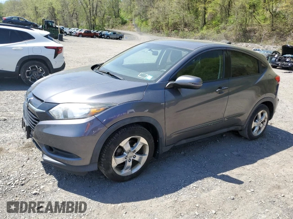 2016 Honda HR-V EX with VIN 3CZRU6H50GM715490, listed as a Copart auction lot 54779655 with 146,239 mi miles and Salvage Title. Bid and sale history available at carsss.com. Image 1.