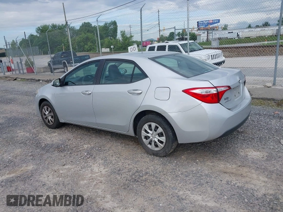 2014 Toyota Corolla L with VIN 2T1BURHE7EC223280, listed as a IAAI auction lot 42505625 with 106,327 mi miles and . Bid and sale history available at DreamBid. Image 3.