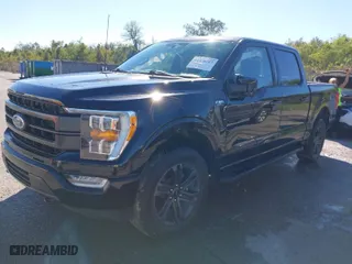2022 Ford F-150 XL with VIN 1FTFW1E55NKE64898, listed as a IAAI auction lot 40858217 with 53,580 mi miles. Bid and sale history available at carsss.com. Image 2.