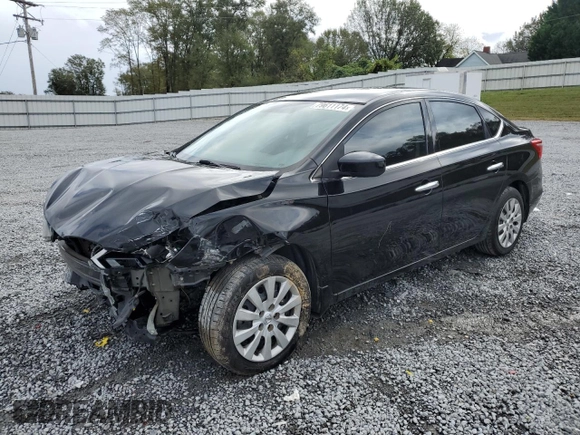 2019 Nissan Sentra S with VIN 3N1AB7AP5KY213167, listed as a Copart auction lot 79611174 with 111,534 mi miles and Salvage Title. Bid and sale history available at carsss.com. Image 1.