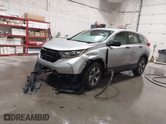 2018 Honda CR-V LX with VIN 2HKRW6H37JH203236, listed as a IAAI auction lot 41991392 with 44,465 mi miles. Bid and sale history available at carsss.com. Image 2.