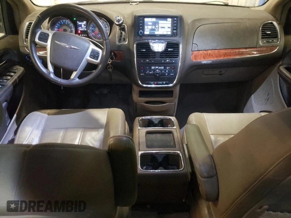 2015 Chrysler Town & Country Touring with VIN 2C4RC1BGXFR644974, listed as a Copart auction lot 53462195 with 179,218 mi miles and Salvage Title. Bid and sale history available at carsss.com. Image 8.