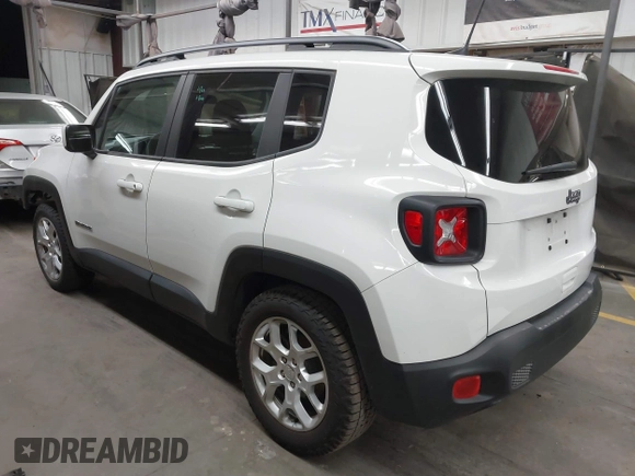 2018 Jeep Renegade Altitude z VIN ZACCJABB6JPH79544, wystawiony jako IAAI lot #41742928 z przebiegiem 59 540 mil mil oraz . Historia ofert i sprzedaży dostępna na DreamBid. Obrazek 3.